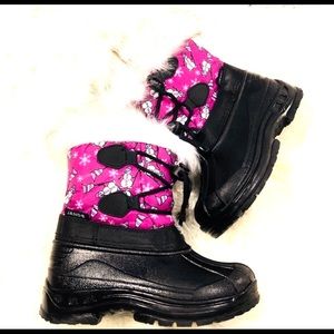 Jands girls pink boots